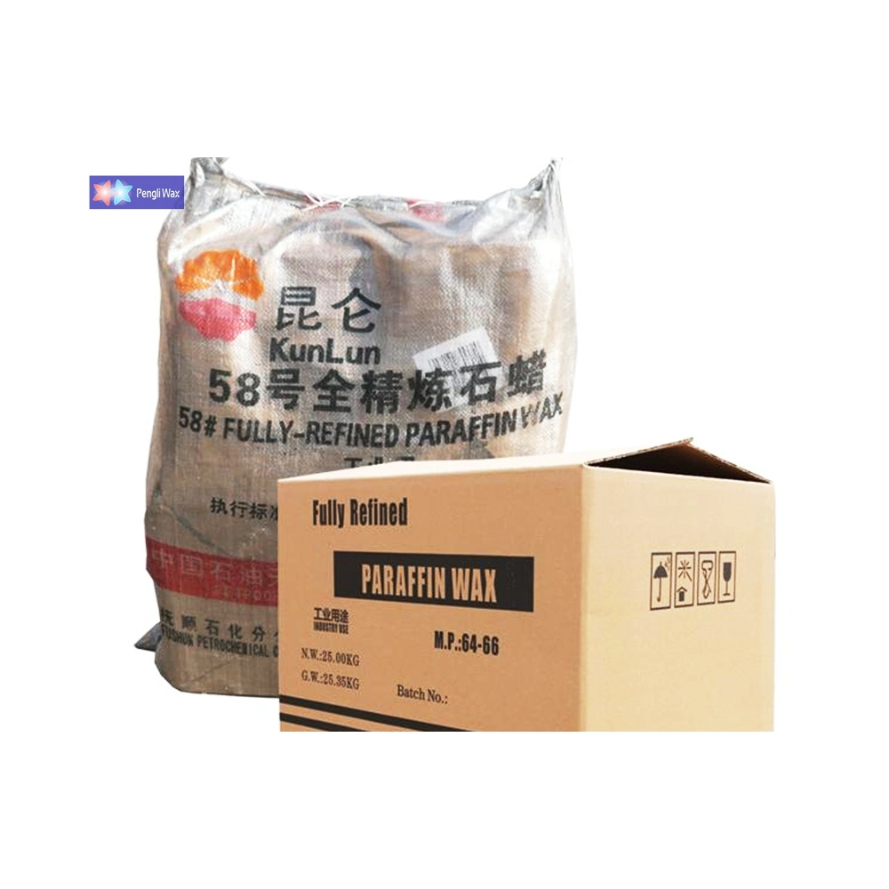 Wholesale Semi Refined Paraffin Wax 58-60: Pure Kunlun Grade