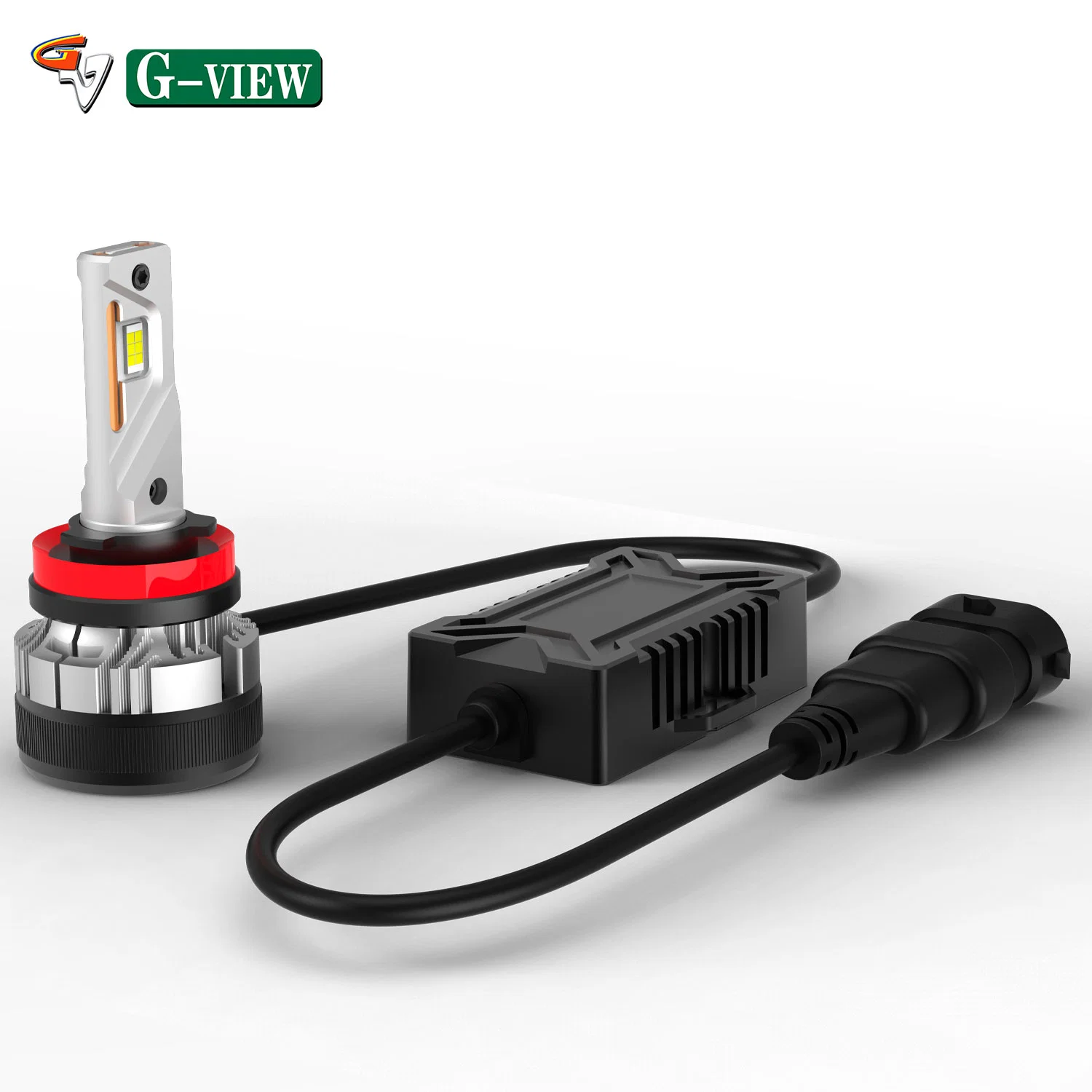 G-View G12W mit Lüfter LED Auto Scheinwerfer Faro Bombillo 130W 30000Lumens H4 9003 LED-Scheinwerfer-Glühlampen