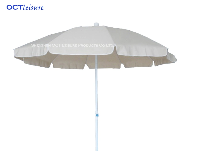 Strong Type Beach Parasol with Thick Cover in Light Blue (OCT-BUSTU04)