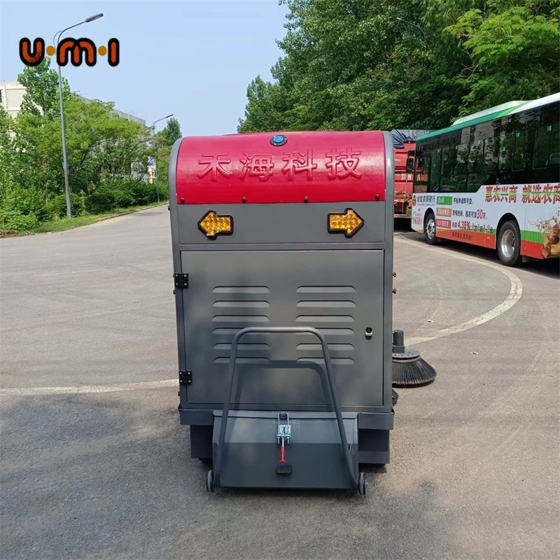 Industrial Ride-on Type with 4 Side Brushes for Outdoor Cleaning Road Cleaning Sweeping Machine