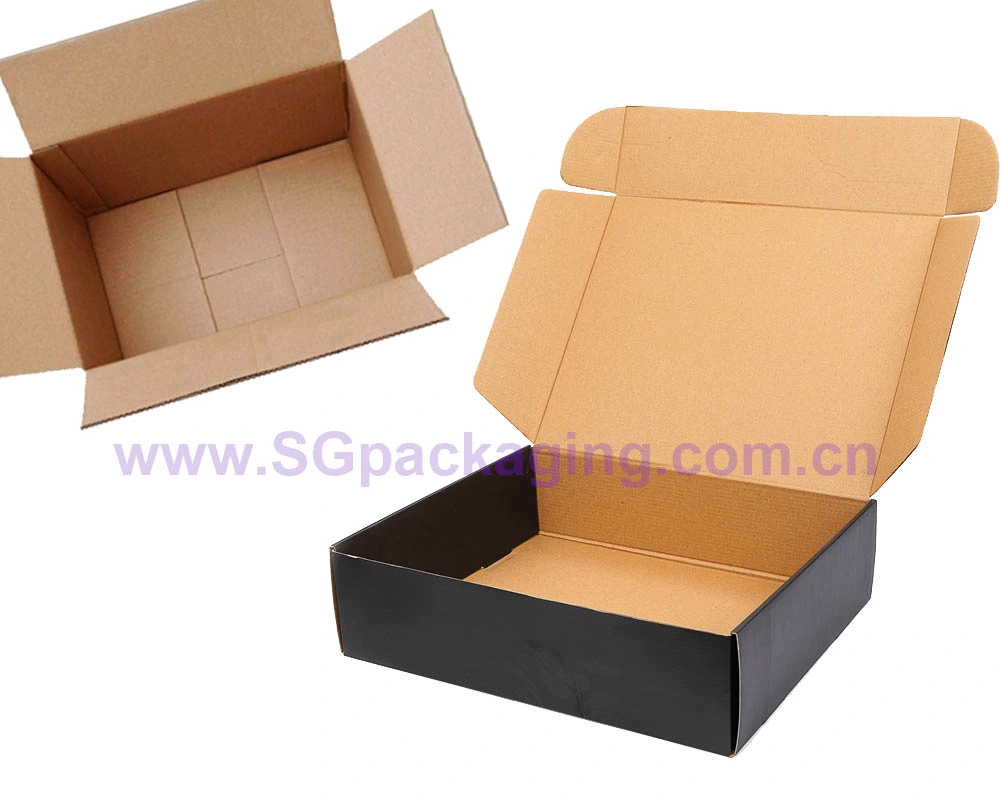 Benutzerdefinierte Größe und Logo Mailing Verpackung Versand Wellpappe Box