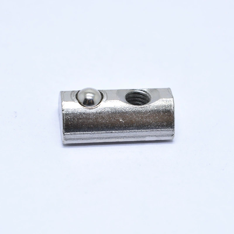 Stainless Steel 304 316 T Slot Nut with Spring Loaded Ball