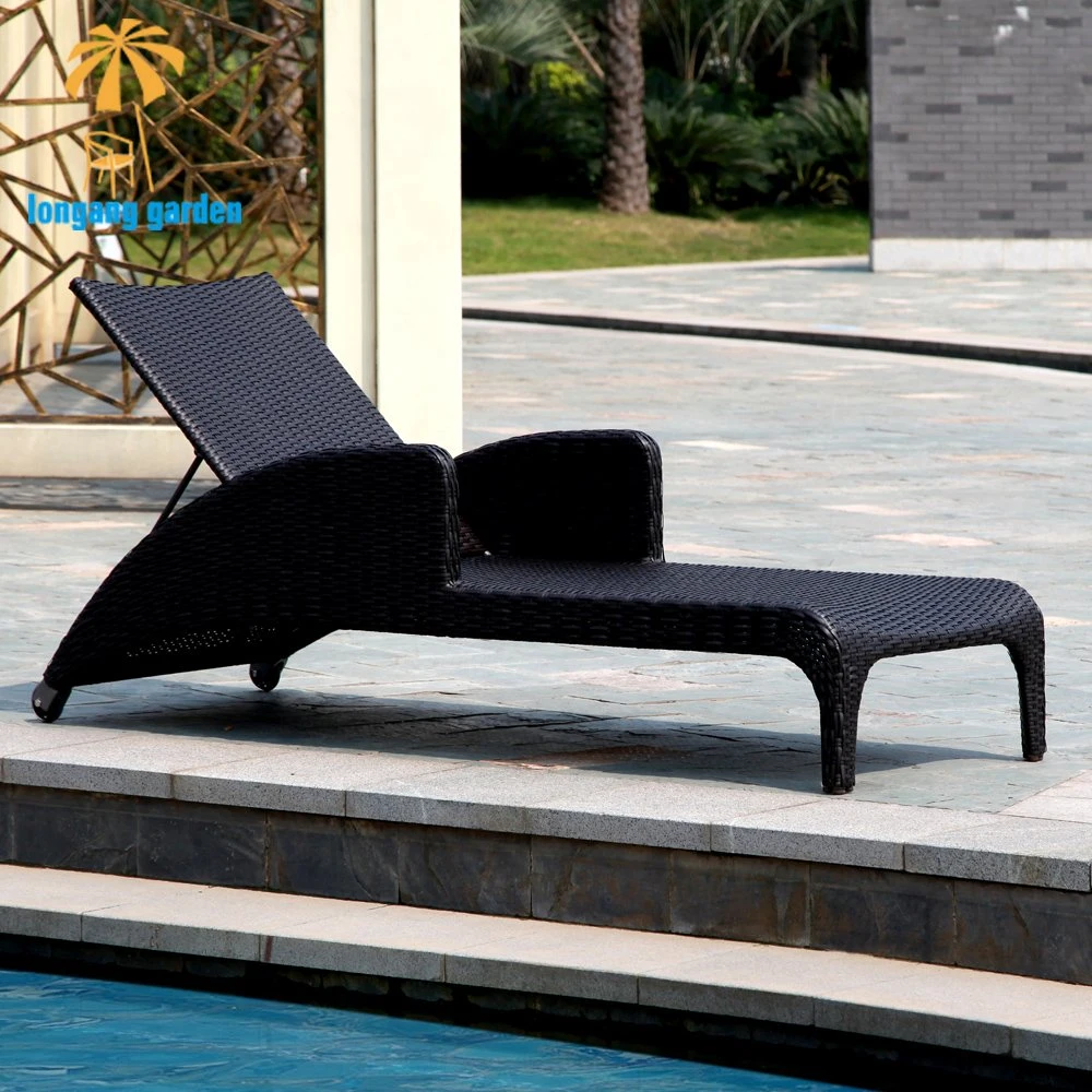 Wholesale/Supplier Outdoor Patio Garden Swimming Pool Aluminum Metal Plastic Rattan Wicker Sun Lounge Chaise Lounger Sofa Bed Stacking Beach Chair Outdoor Furniture