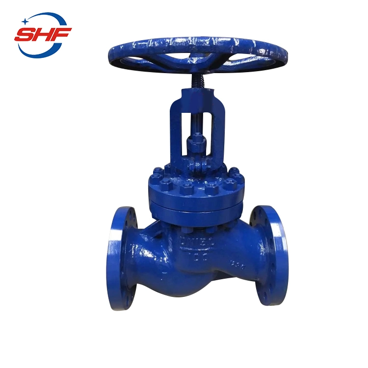 Cast Steel High Pressure Pn100 DIN Bare Stem Globe Valve for Crude Oil Industry