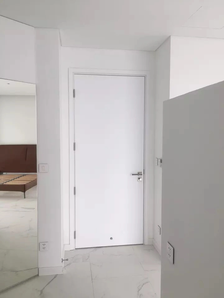 Kitchen Interior Swing Stainless Door Frame Cheap Hotel Panels Bathroom Doors with Frame