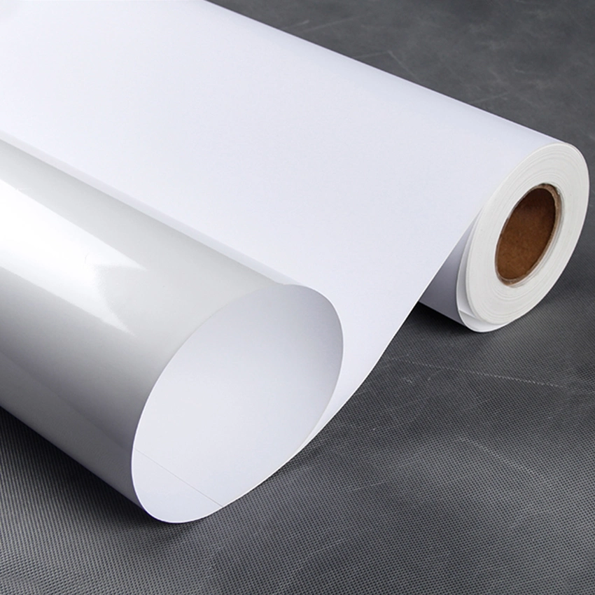 Waterproof Matte PP Paper Eco-Solvent Inkjet Printable Vinyl PP Sticker Material with High quality/High cost performance 