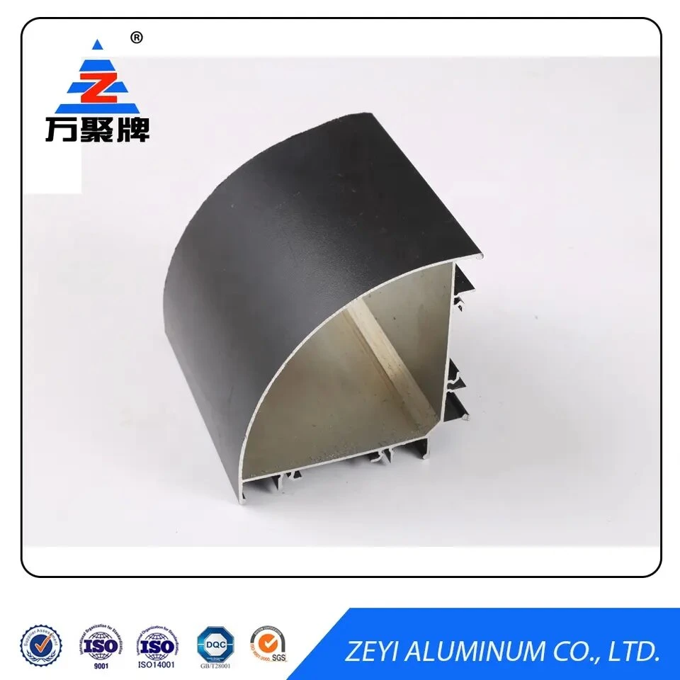 6000 Series Aluminum Extrusion Profile Wooden Transfer Aluminium Profile