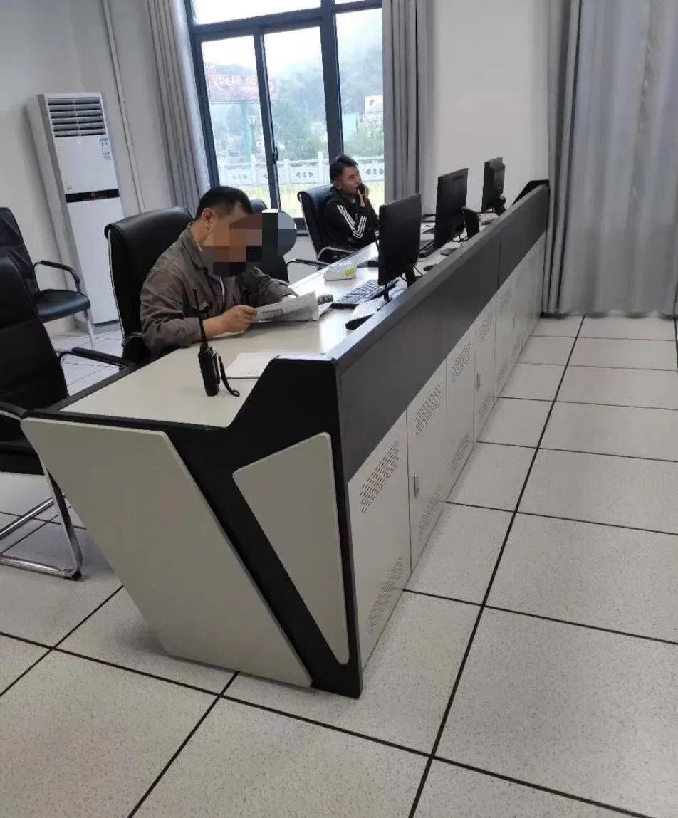 Venta caliente de la consola de la Sala de Control de alarma inteligente Centro Integrado de Vigilancia de la estación de trabajo