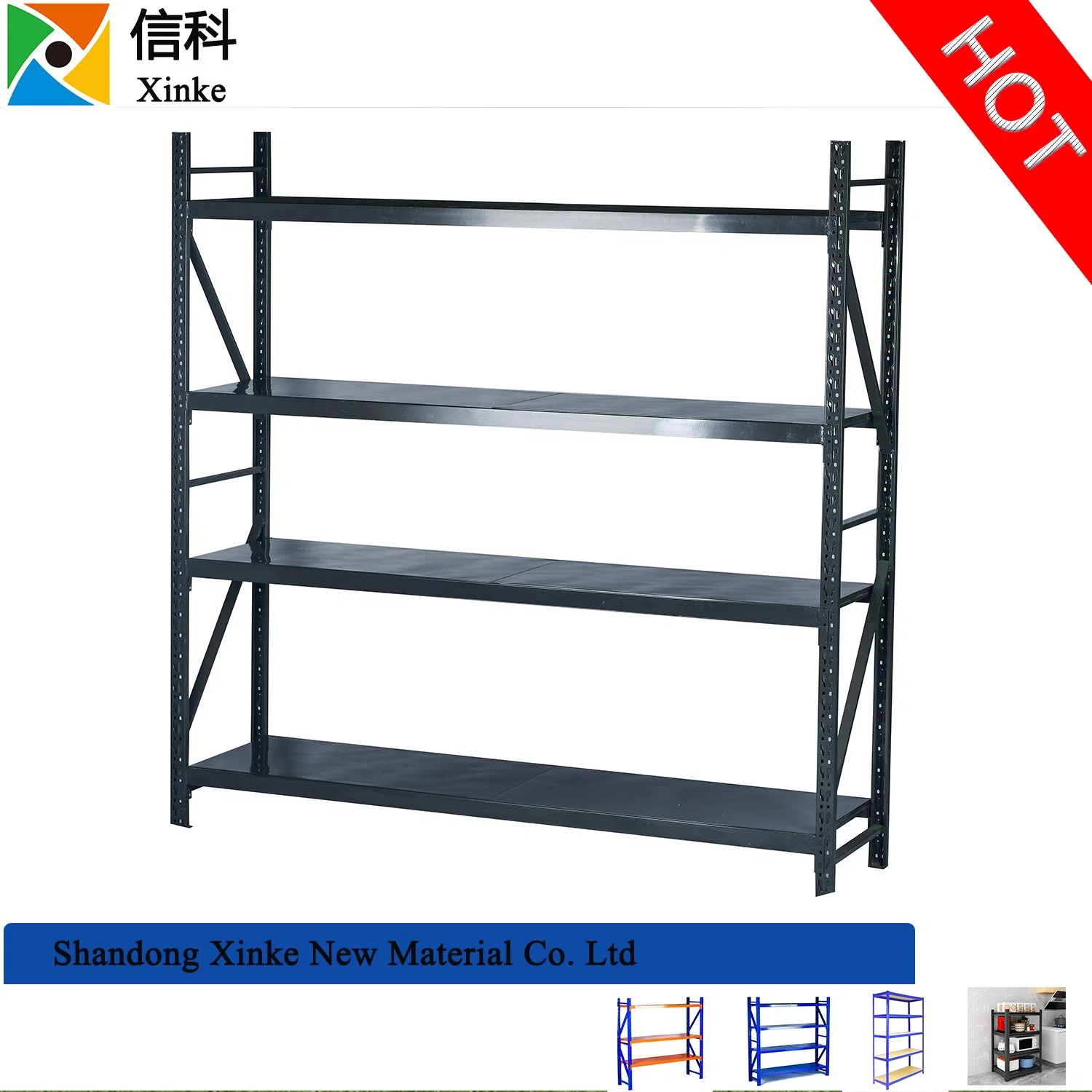 Manufacture Light Duty Steel Kitchen Metal Storage Shelf with High quality/High cost performance 