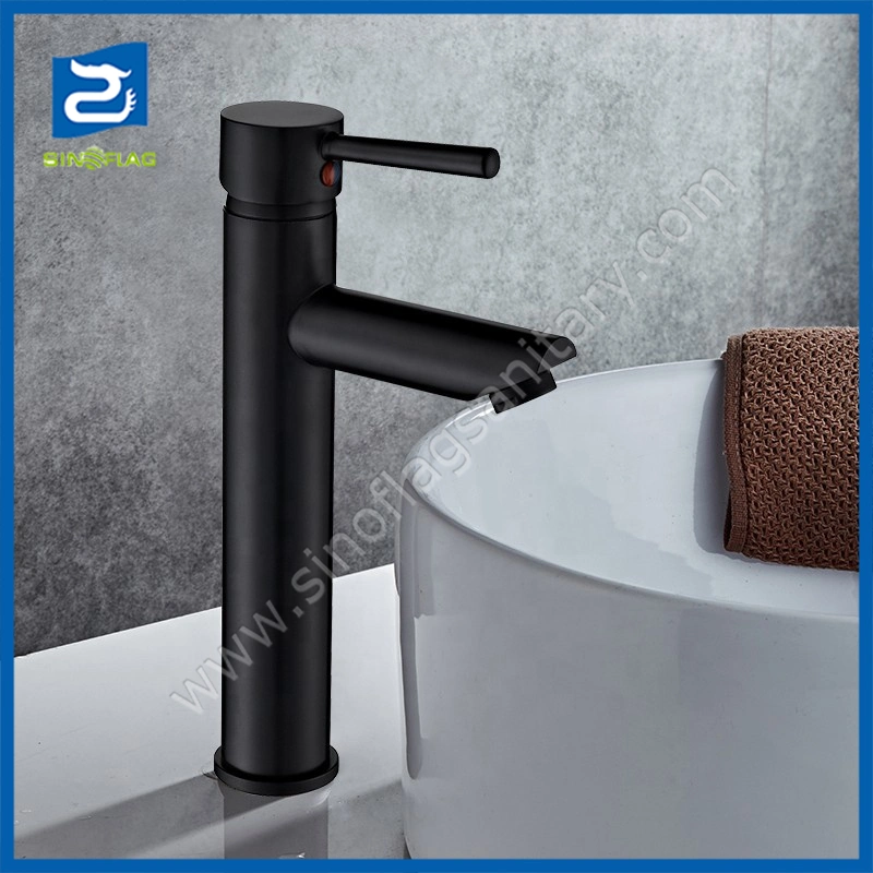 Stainless Steel 304 Water Mixer Matt Black Bathroom Shower Tap