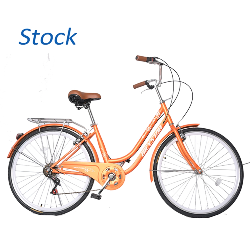 New Model Custom Vintage Utility 20/26/28 Inch 3/7 Speed Bycycles City Bike for Ladies/Men/Adult