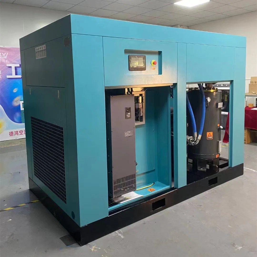 Compresor De Aire Portatil 55kw 75kw 90kw 132kw 160kw Shanghai Portableair Compressor Compresora De Aire PARA Pintar Rotary Screw Air Compressor Price