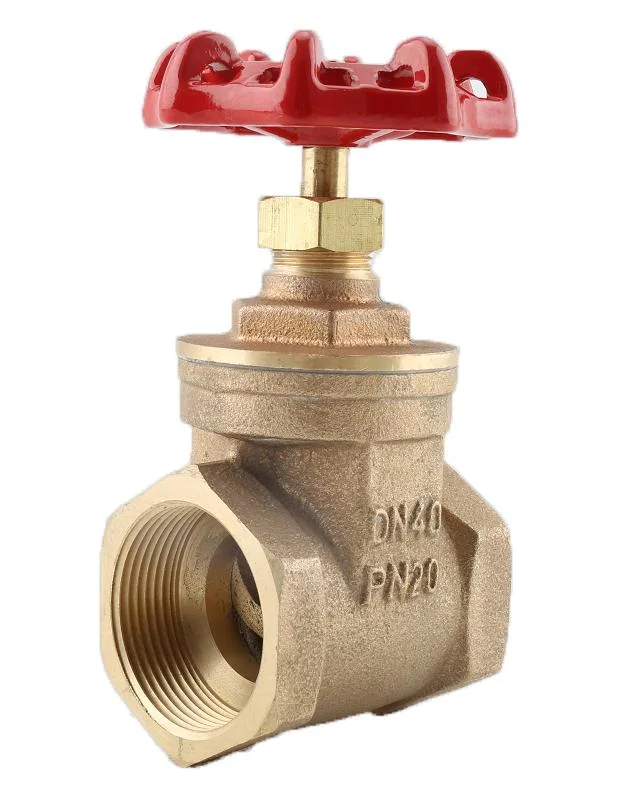 Threaded End Hand Wheel Control Pn25 Brass or Bronze or Stainless Steel Gate Valve