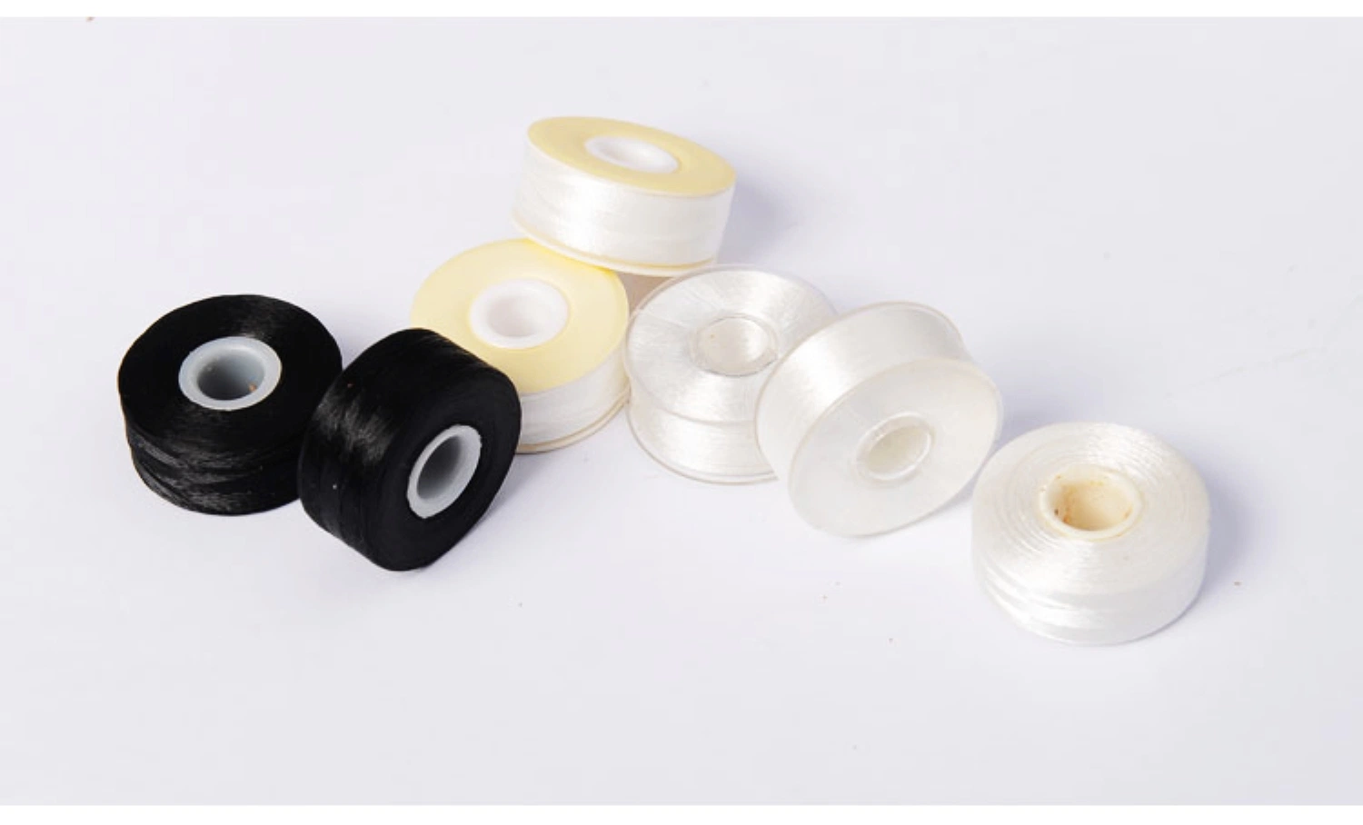 High quality/High cost performance  75D/2 a Type Paper Side Pre-Wound Bobbins Embroidery Under Thread