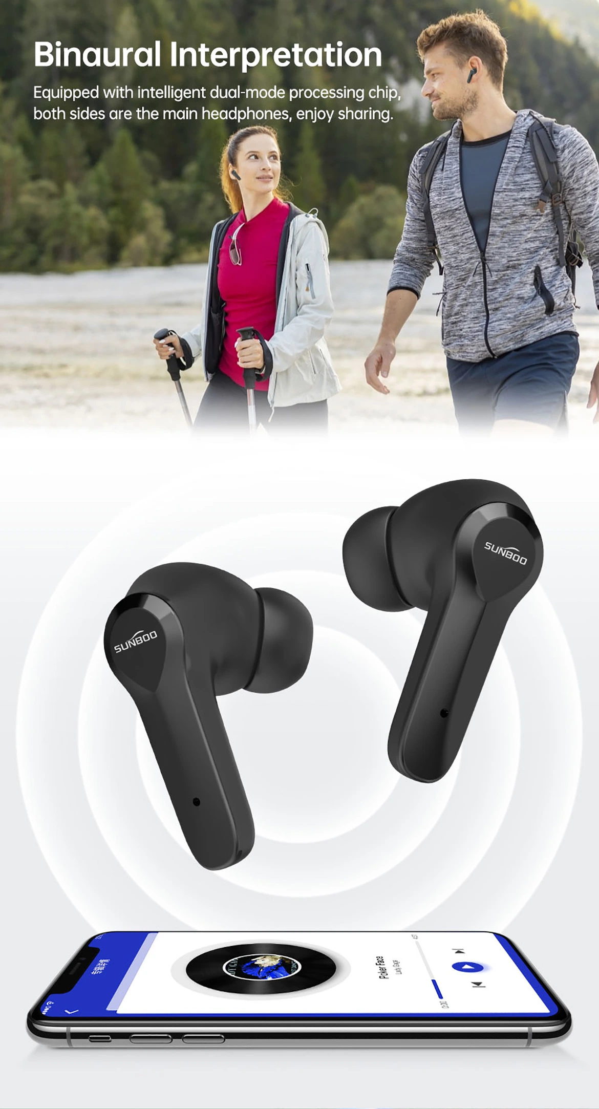 Factory Twin Earbuds Tws True Wireless Stereo Headphones Bluetooth 5.0 Earphone Sport Earbuds