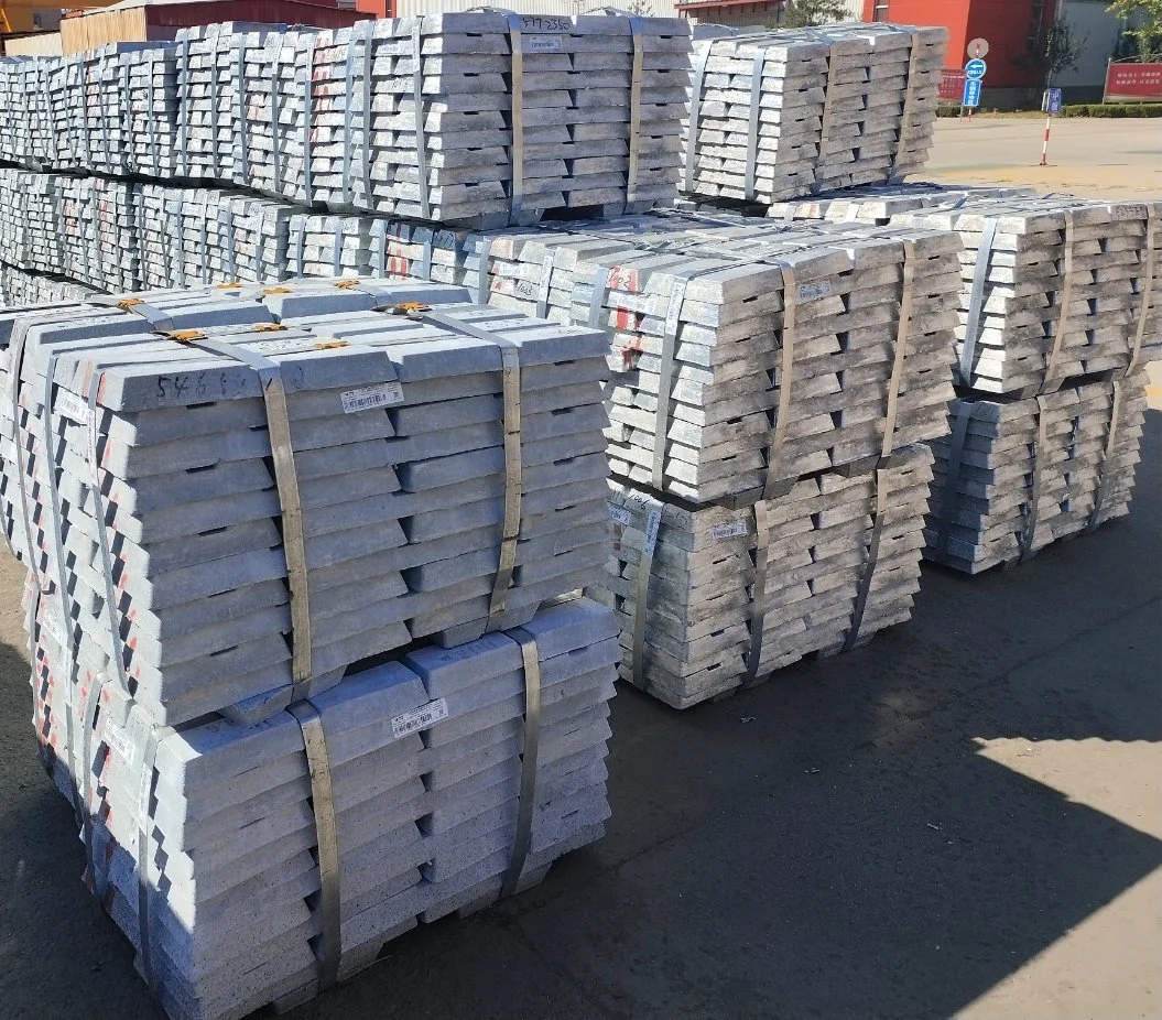 Amplio Stock de lingote de Zinc El zinc de alta densidad de lingotes de Material de alta calidad