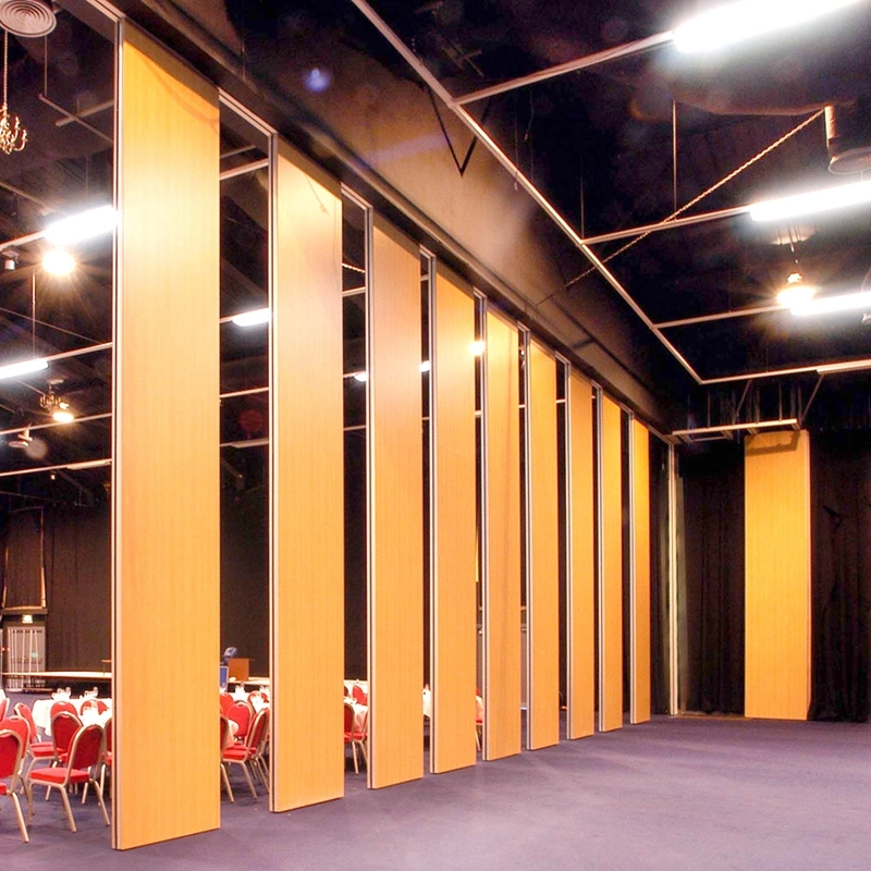 Banquet Hall Operable Demountable Modern Aluminum Door Partition Profile