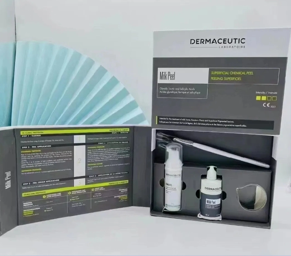 Dermaceutic Milk Peel Body Whitening and Lighten Acne Marks Making The Skin Shiny