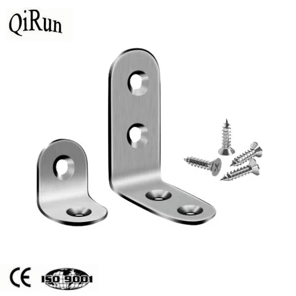 Thickened Stainless Steel Corner Code Furniture Connector Angle Bracket 90 Degrees Fastener Hardware Fittings