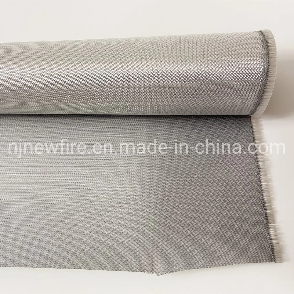 Bonne isolation thermique/chimique PU/polyuréthane enduit imperméable résistant à la chaleur tissu en fibre de verre E Verre Chiffon de fibre de verre