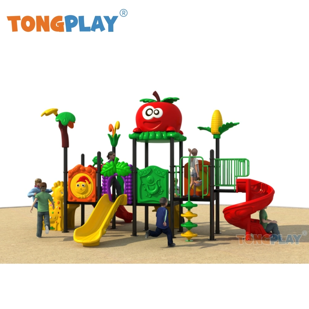 Fantasy Series Slide Outdoor Playground Equipo de plástico Kids Park 2023 Nuevo juguete para niños