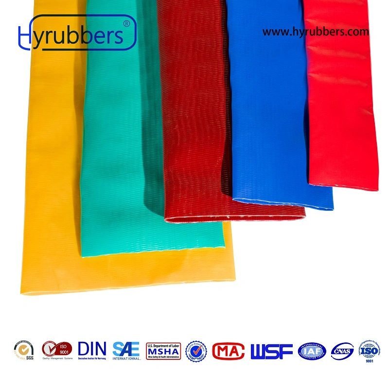 Agricultural Anti-UV Flexible Water Hose PVC Layflat Hose