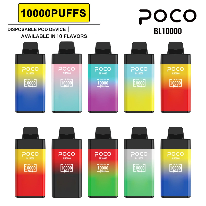 Original poco 10000 Puffs Wholesale Disposable I VAPE eléctrico Cigarette Barra de Puff VAPE desechable al por mayor