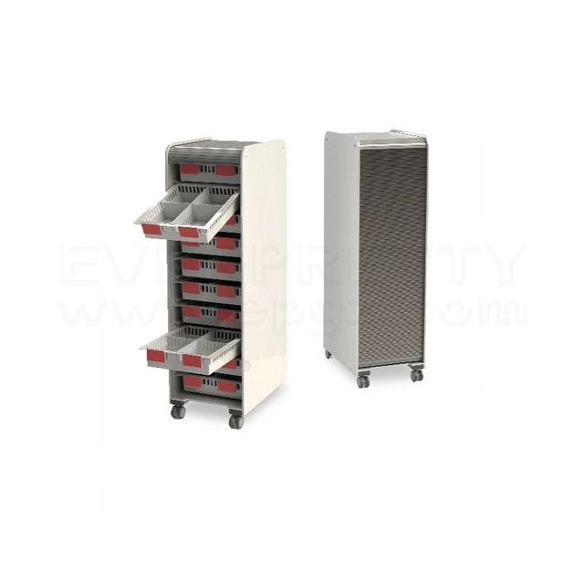 Hospital Furniture Medical Inrtument Steel Storage Shelf