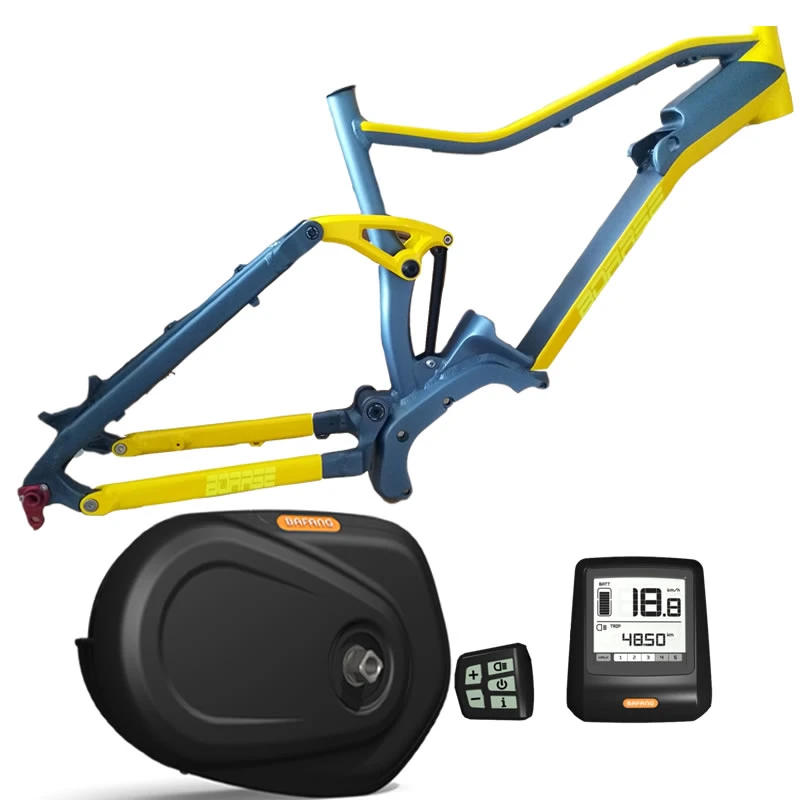 250W Kit de Bafang Supension bicicleta eléctrica 27,5er mediados duro Ebike parte