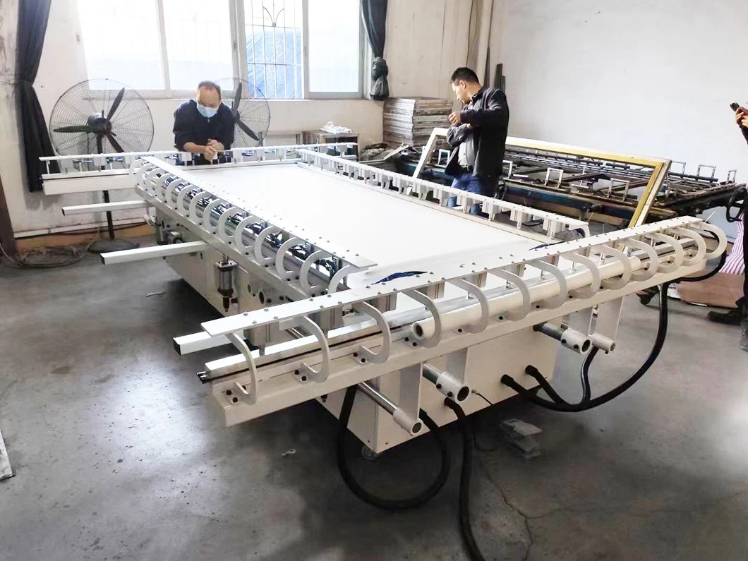 Hight Precision Integrate Type Silk Screen Stretching Machine Widely Appply in Screen Printing Industry