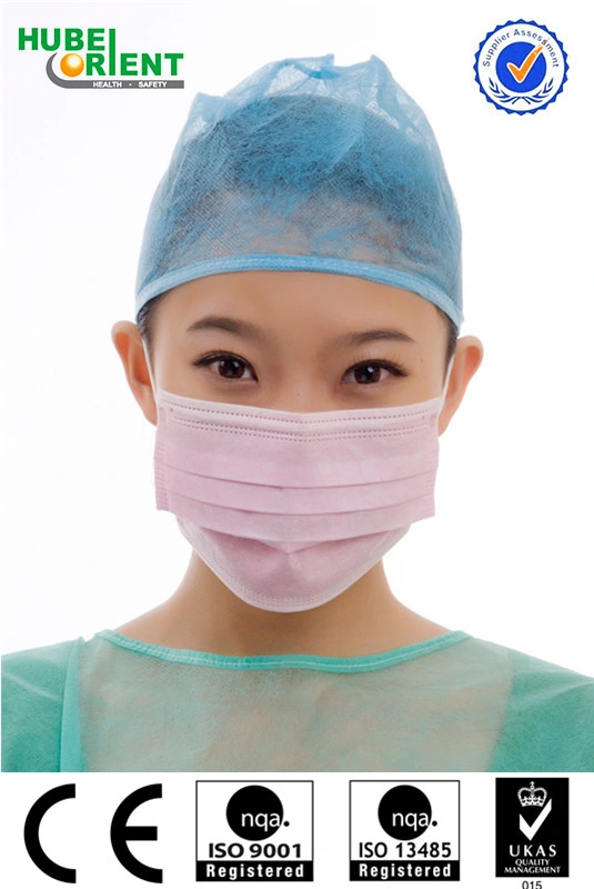 Breathable Protective Face Mask with Double Elastic Rubber for Keep Sanitary