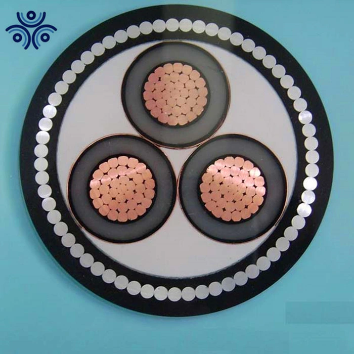 18/30 (36) Kvthree Core Copper Conductorxlpe Insulated Double Steel Tape Armoured Cable