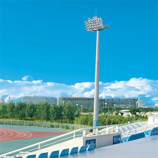 Professional Manufacturer of 15m High Mast Lighting for Football Pitch with Full Set Production Line