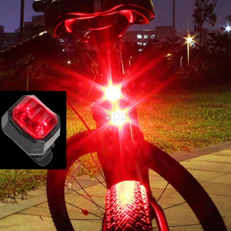 Wholesale Super Bright Bicycle Lamp Waterproof Mountain Road Bike Taillight Battery Powered Camping Hunting Emergency LED Bicycle Rear Light