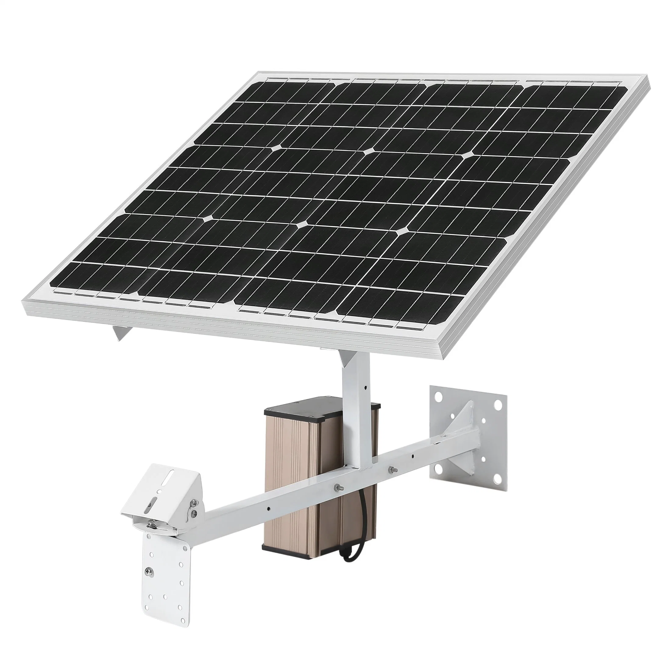 60W 40ah Solar Panel System Home Lighting Power/Energy System/ CCTV Solar Power System