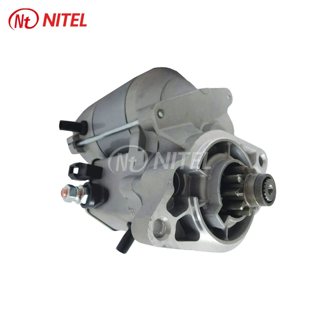 Nitai ND 128000-0050 Diesel Starter Motor Manufacturing Diesel Engine Electric Starter China Nippondenso Type Starters for Kubota Engines