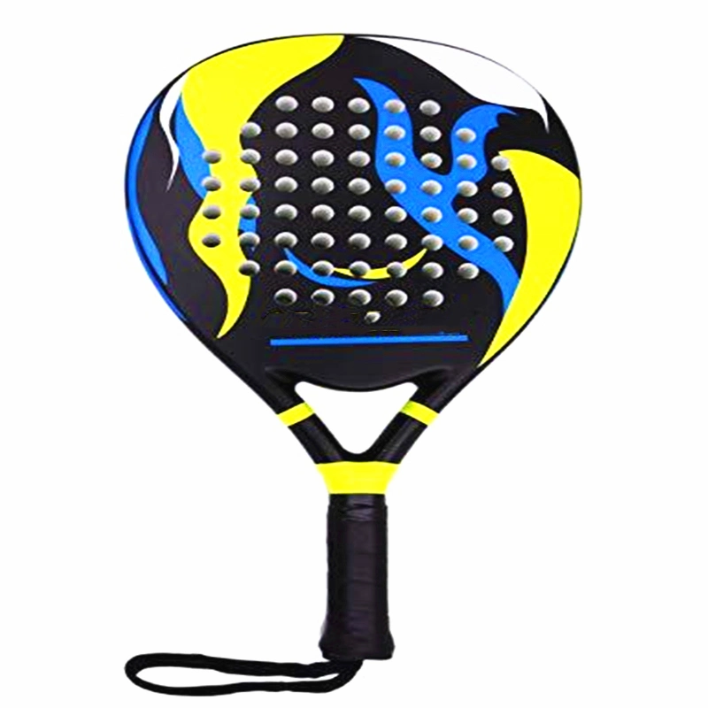 China Youngman Factory Carbon 3K 12K 18K Woven Graphite Padel Racket Paddle Tennis Rackets