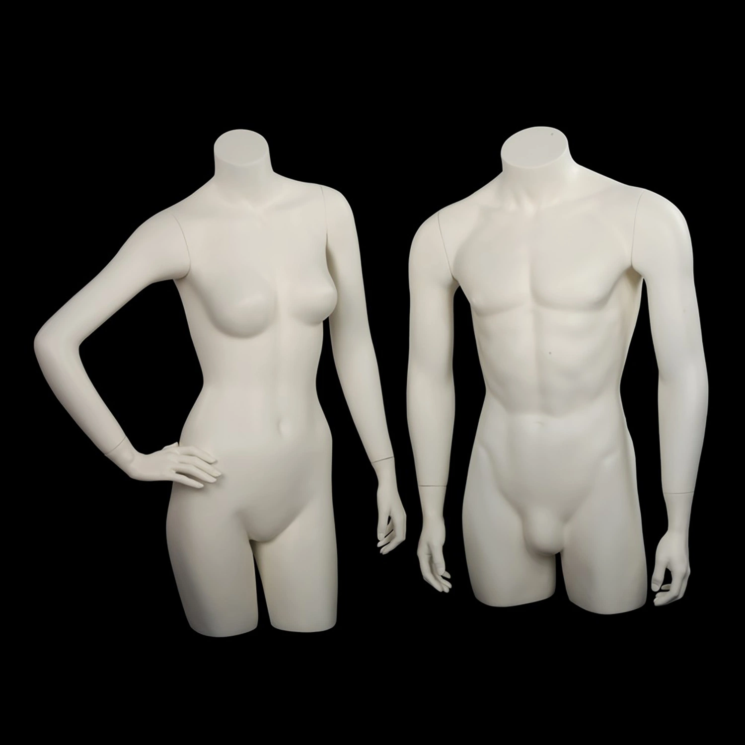 Mannequins en fibre de verre tendance pour rehausser l'atmosphère du magasin