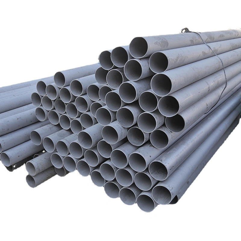 Comercio al por mayor calidad precio barato Ss tubos uns en 201 304 316 de 4 pulgadas de laminado en caliente de 10 pulgadas de 8 pulgadas de material de construcción Industrial perfecta Tubo de acero inoxidable