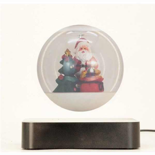 Hotsale Promotional Gifts Magnetic Levitation Floating Desk Transparent Christmas Ball Unique Corporate Gift