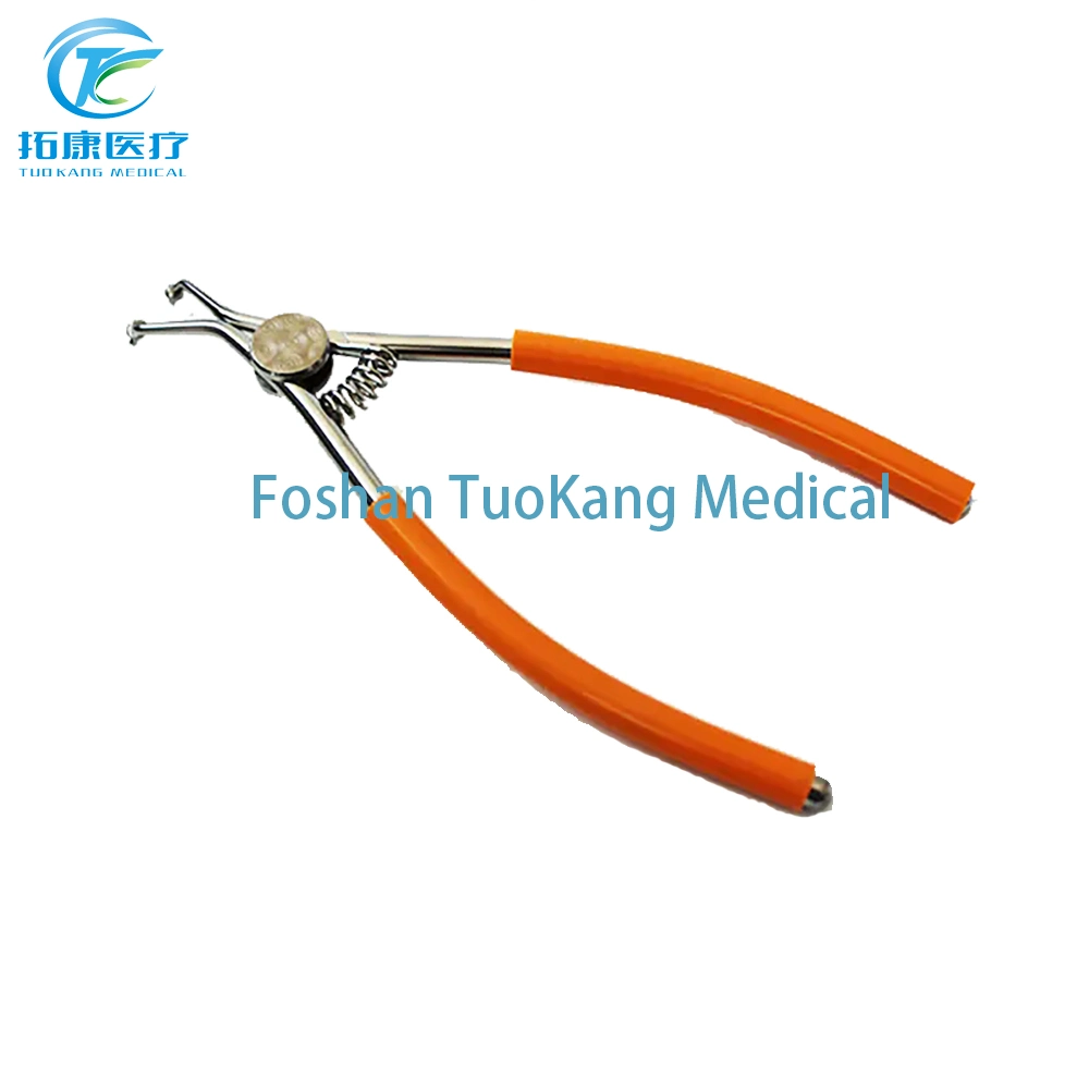 Forcep Clampes Medical Disposable Dental Forceps Dentistry Scissors with Plastic Sleeve for Matrix