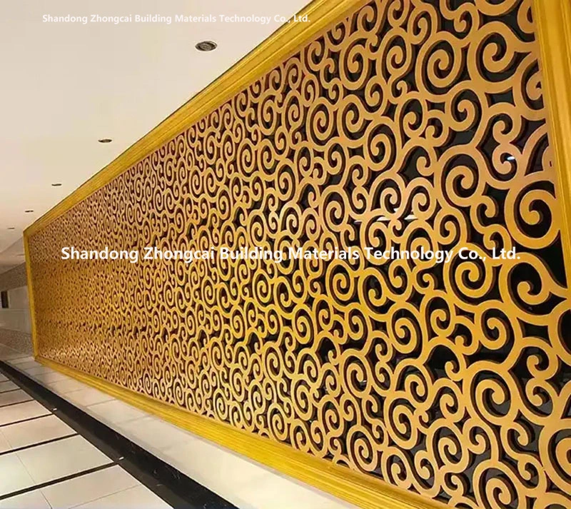 Exterior Curtain Wall Fluorocarbon Spray Aluminum Veneer Panel Decoration Material