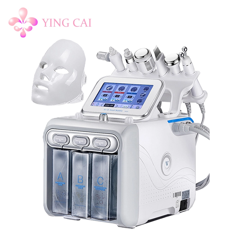 Soin de la peau pour appareil facial 6 en 1 Maquina de Hidrofacial Machine à cidrafaciaux