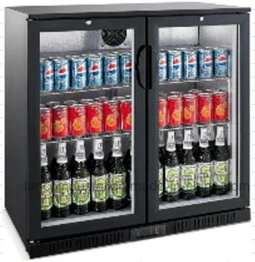 Supermarket Countertop Fan Cooling Mini Bar Beer Cooler for Restaurant