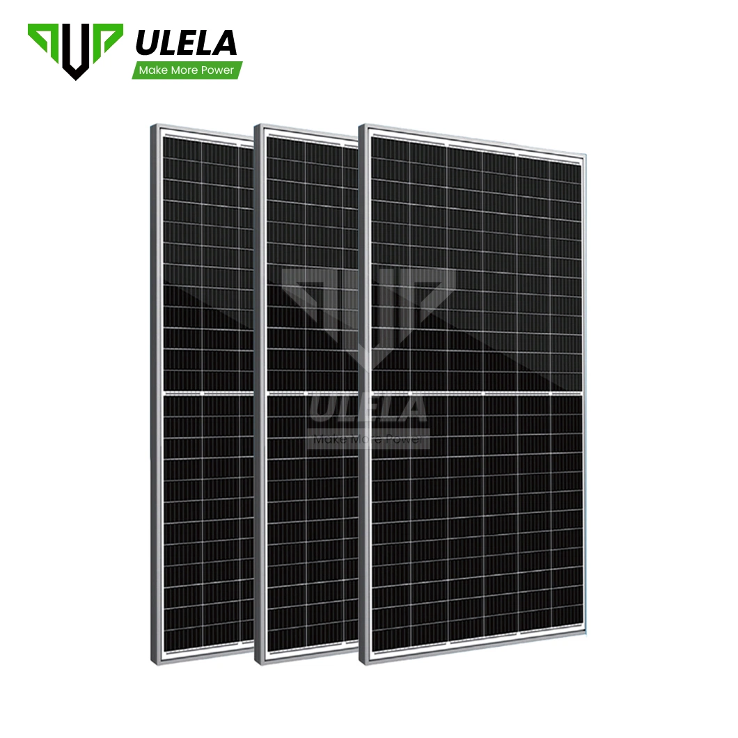 Ulela 400W Solar Panel Factory 24V PolyCrystaline Solar Panels China 12V vatios barato 182mm 100 Poly Solar Panel