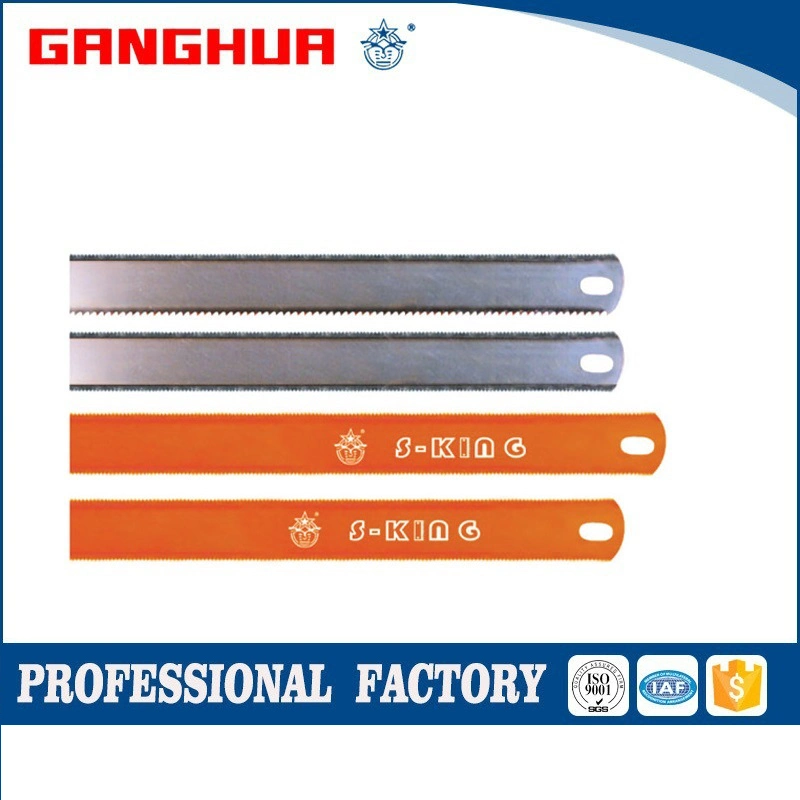 Flexible Carbon Steel Double Edge Hacksaw Blade for Cutting Metal and Wood