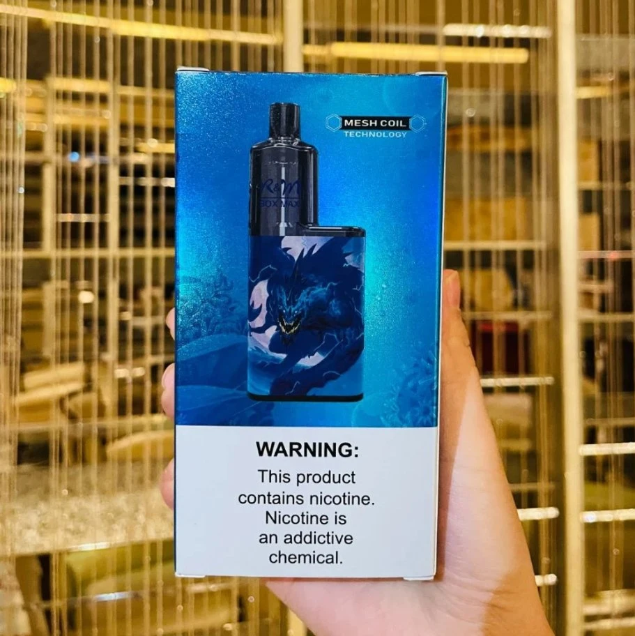 R&amp;M Box Max 8000 Putffs بالجملة E Cigarette Vape يمكن التخلص منه OEM متوفر