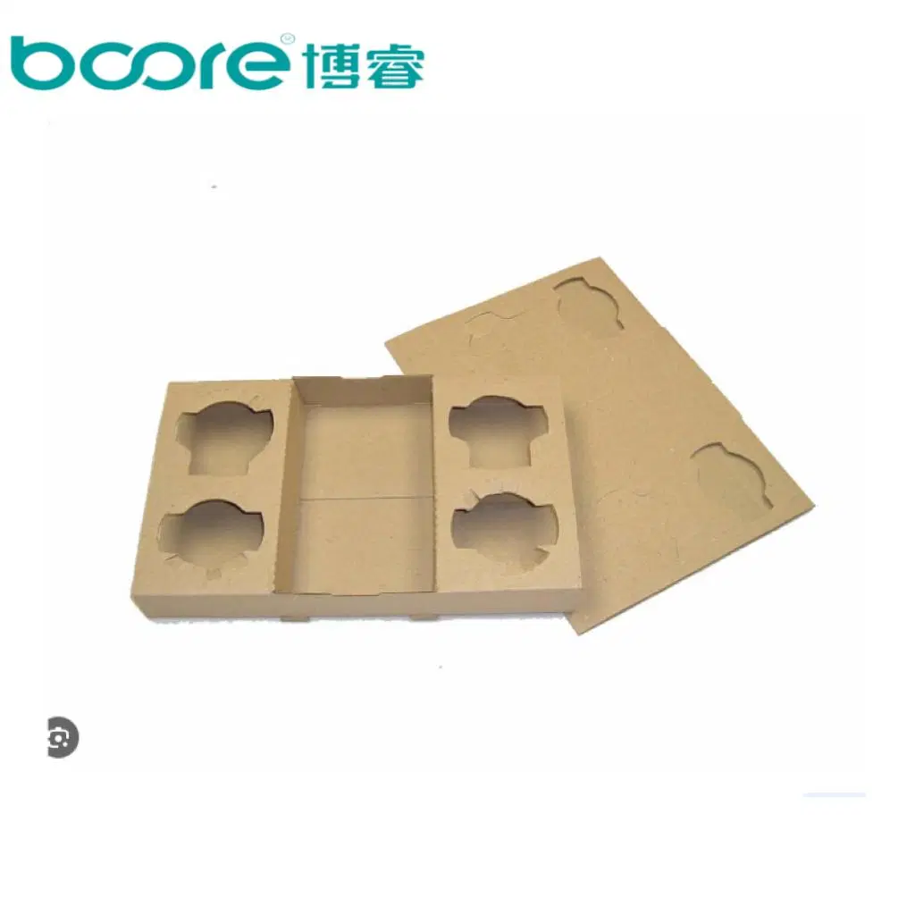 Paper Cup Handle Holder Tray Corrugated Packaging