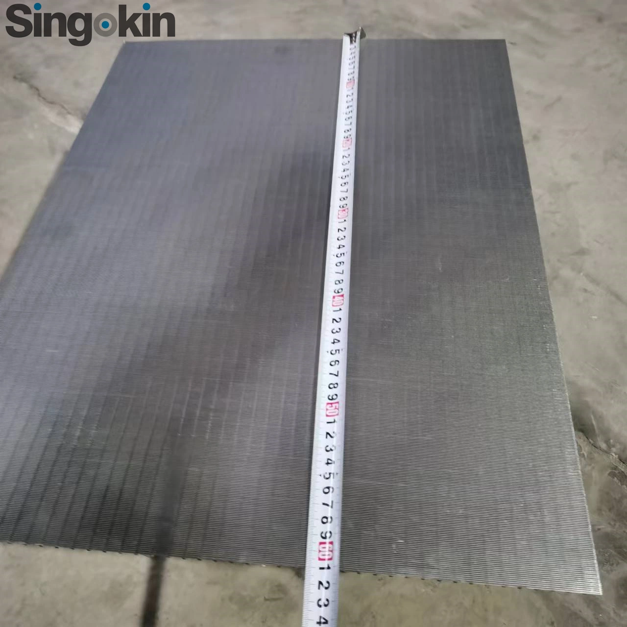 0.5mm Slot Stainless Steel Flat Wedge Wire Screen