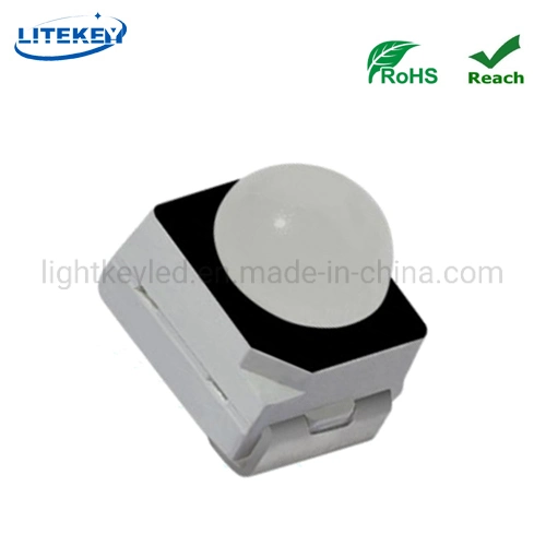 RoHS Compliant Ultra Red 4000mcd 20-30 Degrees Viewing Angle 3528 Dome SMD LED for LED Service Station Signs